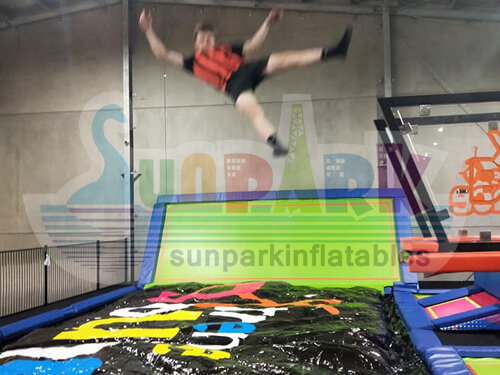 Trampoline Park airbags