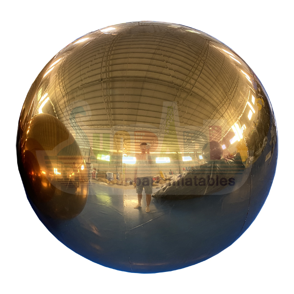 Gold Inflatable Mirror Ball
