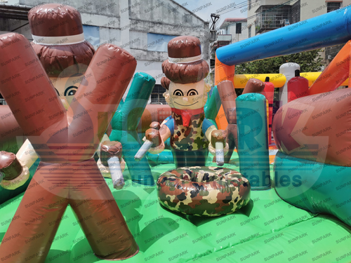 Colossal Inflatable Obstacle Course
