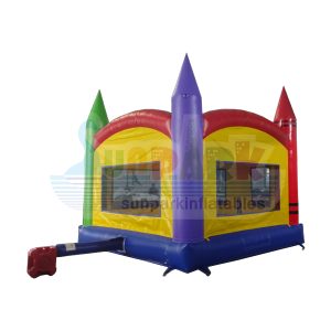 Inflatable Crayon Moonwalk