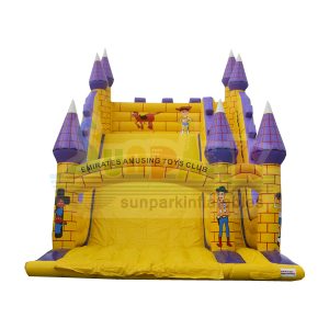 Princess Castle Inflatable Slide