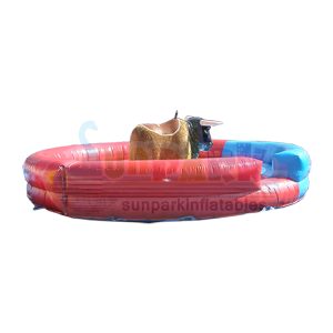 American Flag Inflatable Mechanical Bull