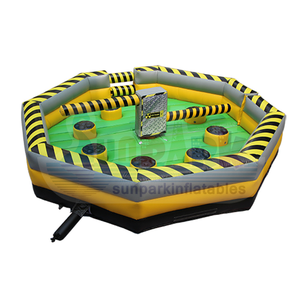 Inflatable Wipeout Meltdown Game