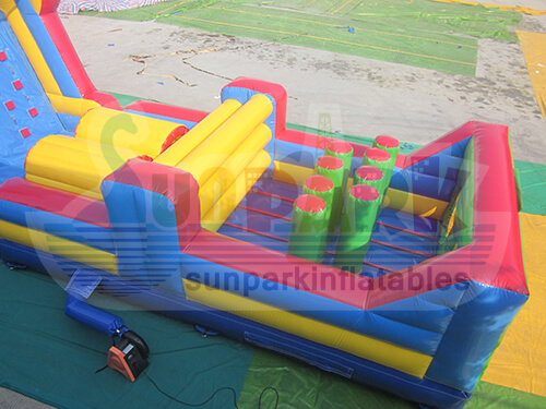 40' Inflatable Obstacle Course Details