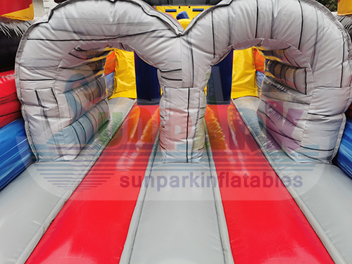 50' Inflatable Obstacle Course Details