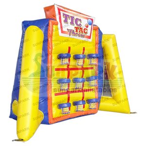 Inflatable Basketball Tic Tac Toe