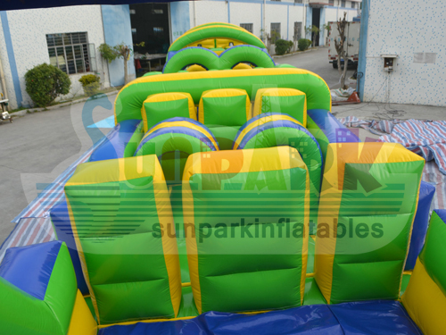 Inflatable Caution Obstacle Course Details