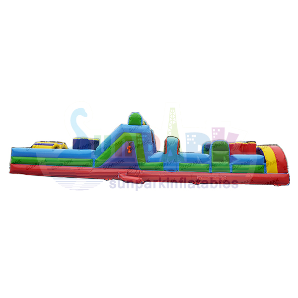 Inflatable Colorful Obstacle Course