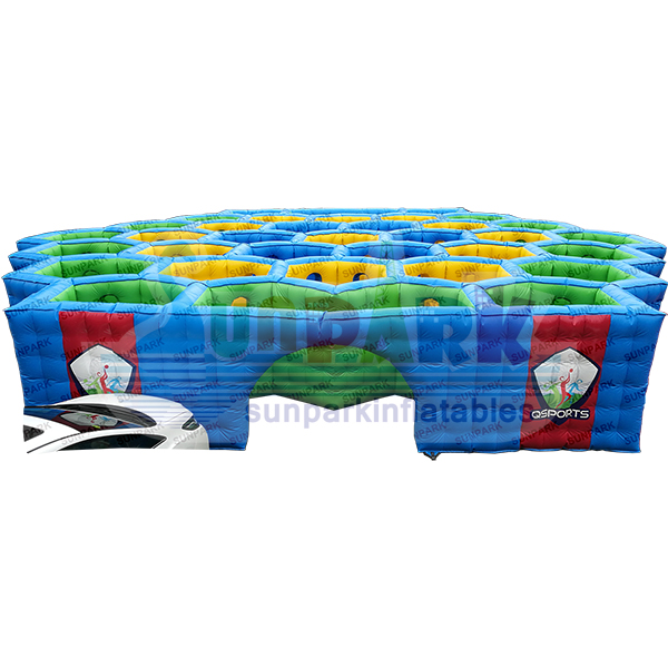 Inflatable Honeycomb Maze