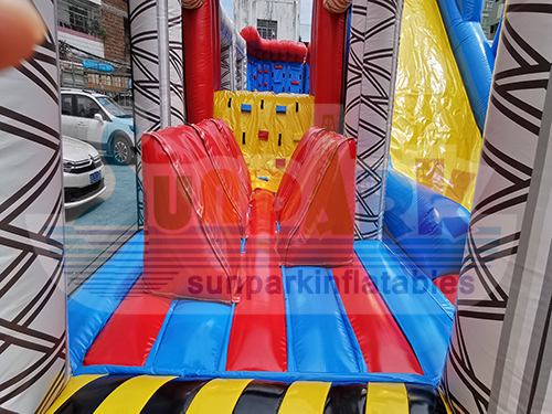 Inflatable Ninja Obstacle Course Details