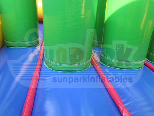 Inflatable Obstacle Assault Course Pillars