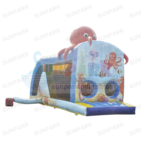 Inflatable Octopus Obstacle Course