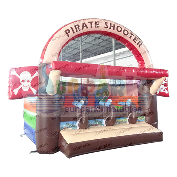 Pirate Themed Inflatable Target Shooting