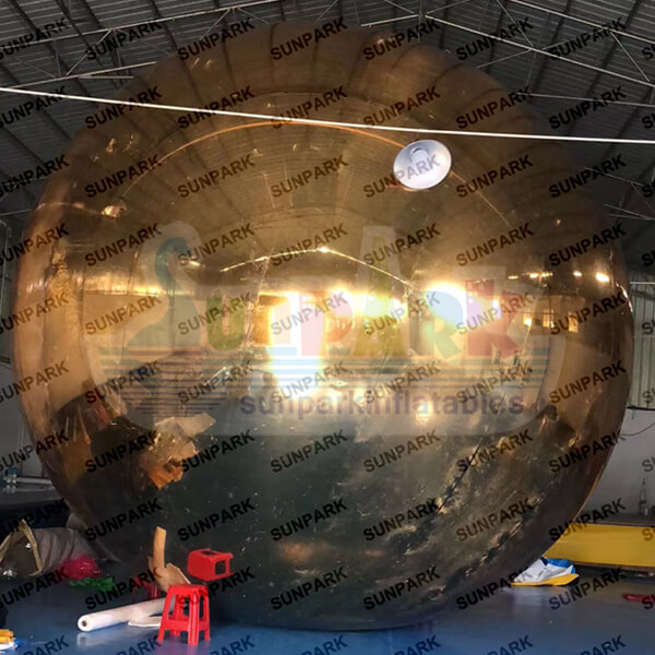 Huge Inflatable Chrome Sphere
