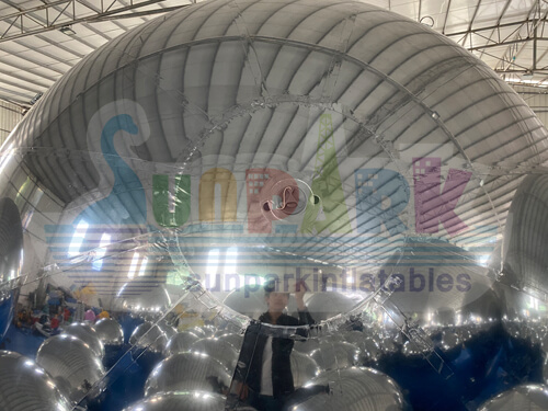Inflatable Reflective Mirror Ball Details