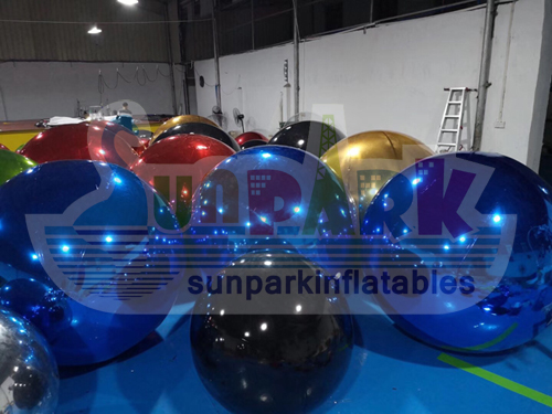 Inflatable Metallic Ball Details