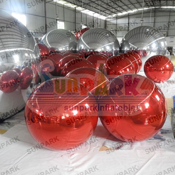 Inflatable PVC Chrome Ball