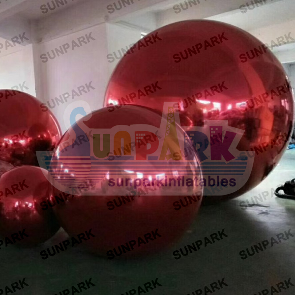 Inflatable PVC Chrome Sphere