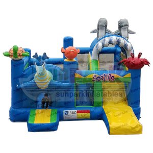 Inflatable Sealife Bounce Combo