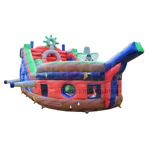 Pirate Ship Inflatable Bouncer