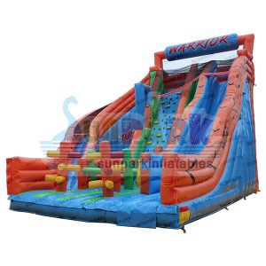 Double Inflatable Slide