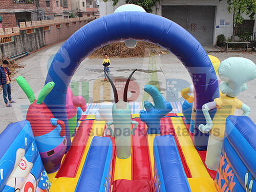 Fun Dual Slide Inflatable Details