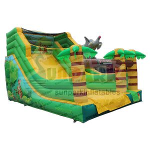 Inflatable Jungle World Slide
