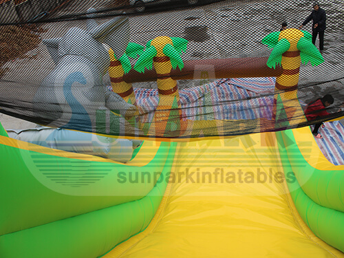 Inflatable Jungle World Slide Details