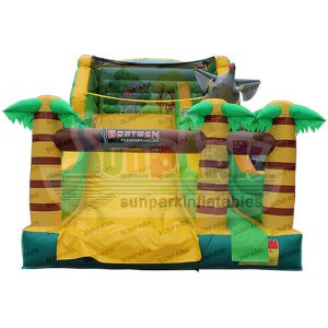 Inflatable Tropical Slide