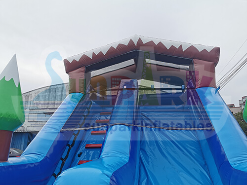 Inflatable Water Slide with Pool Details