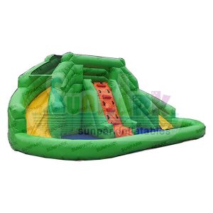 Double Hurricane Inflatable Slide