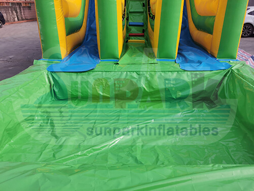 Double Water Slide Inflatable Details