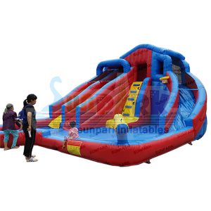 Rock Climbing Water Slide