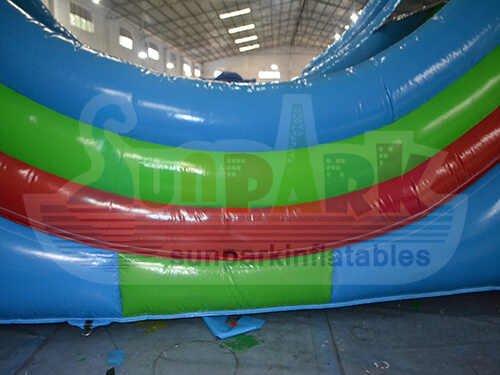 Half Pipe Inflatable Water Slide Details