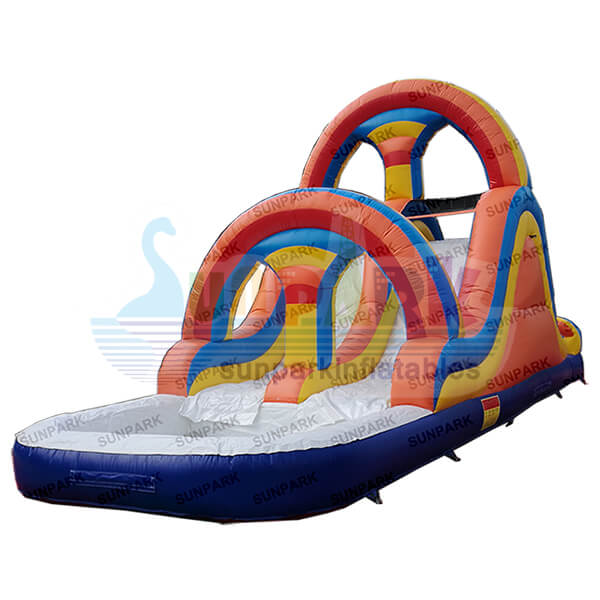 Double Slide Inflatable Water Slide