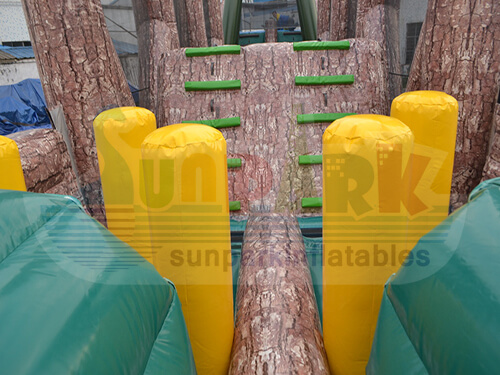 Inflatable Adult Obstacle Course Pillar