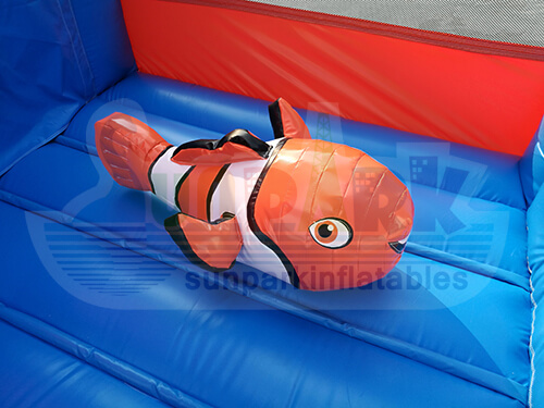 Inflatable Clownfish Obstacle Course Details