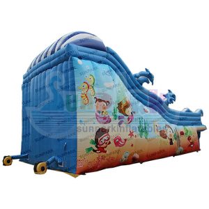 Inflatable Water Slide for the Pool