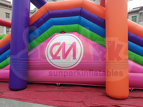 Large Inflatable Obstacle Course Details