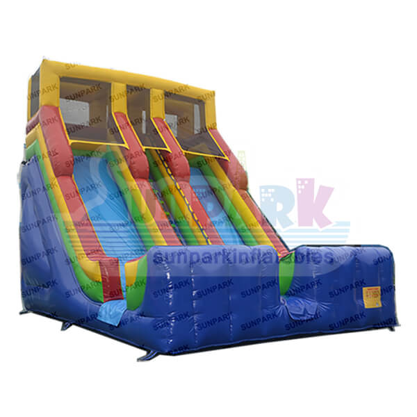 Inflatable Dual Slide