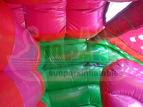 Triple Lindy Inflatable Slide Details