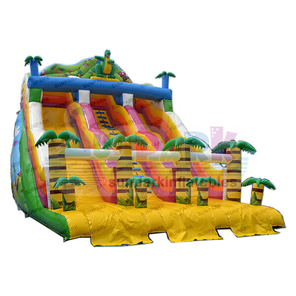 Double Lane Inflatable Slide