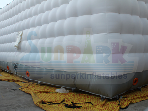 Inflatable White Tent Details