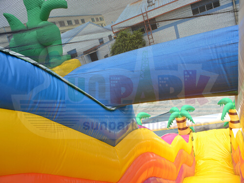 Jungle Dinosaur Inflatable Slide Details