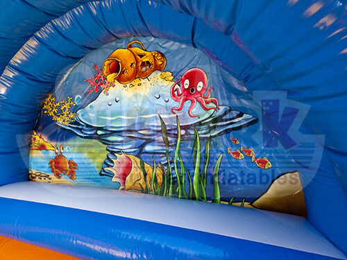 Slide Ocean World Inflatable Details