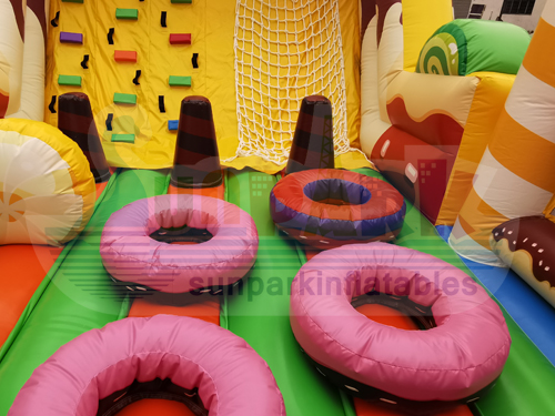 Candyland Challenge Inflatable Details