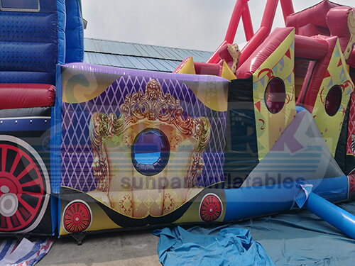 Cheap Inflatable Obstacle Course Details