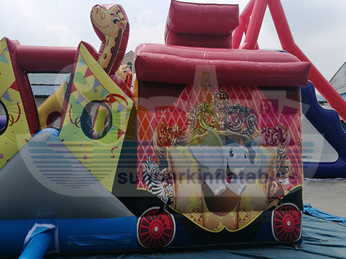 Circus Train Obstacle Course Details