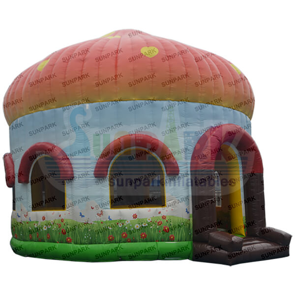 Mushroom Jumping Castle