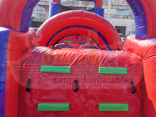 Spider Man Obstacle Course Inflatable Details